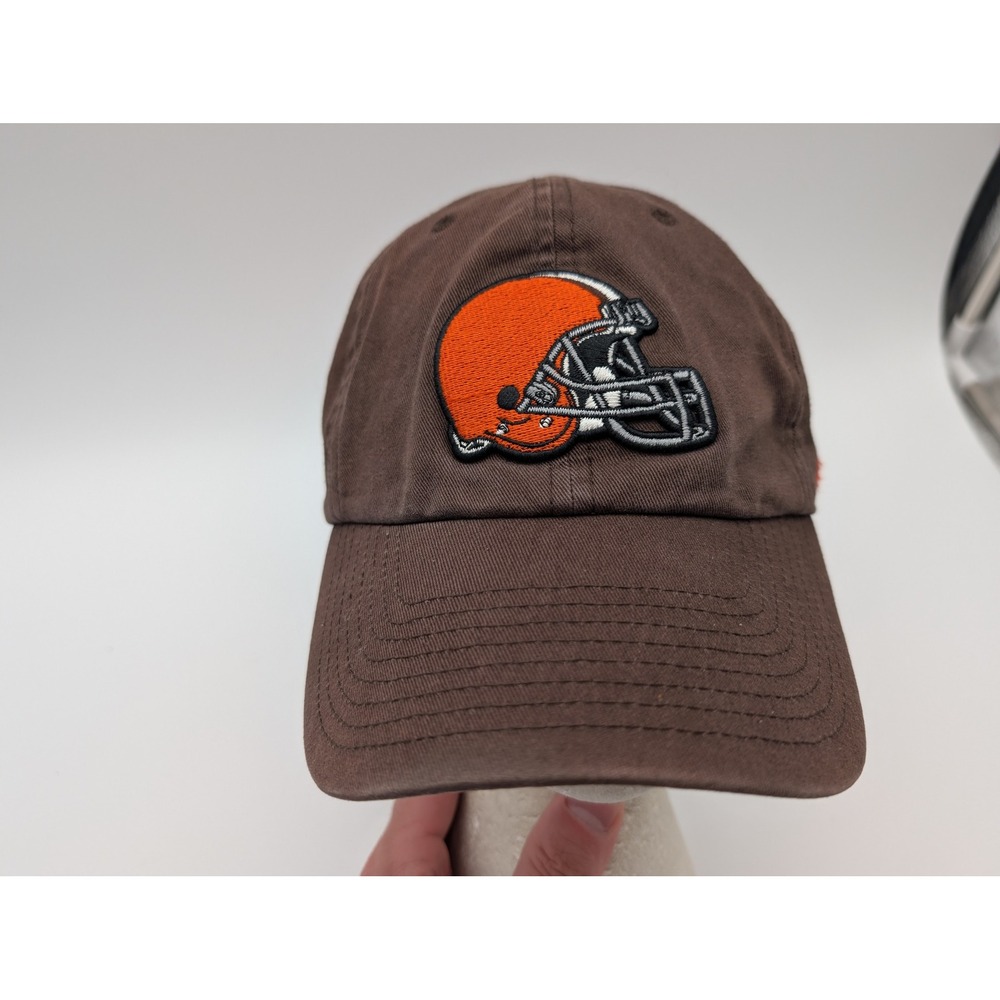 47 Brand Cleveland Browns NFL Hat Brown Relaxed Fit Cap Breast Cancer Ribbon L